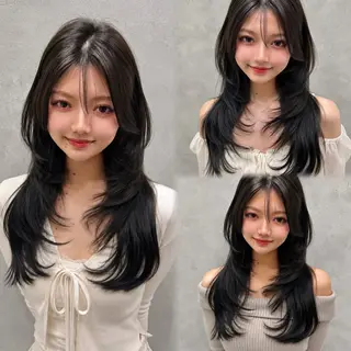 ロング Londnaitre MAHOのヘアスタイル