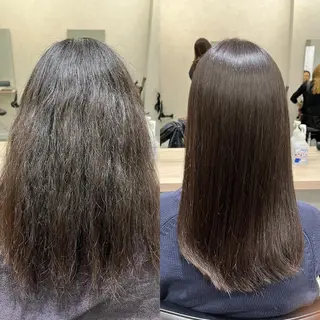 ロング パーマ 松田 類生のヘアスタイル