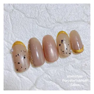 ミディアム ネイル 🐾enen style 🐾のネイルデザイン