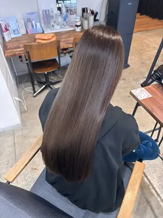 ロング 艶カラー🫧/ 縮毛矯正💎/フミナのヘアスタイル