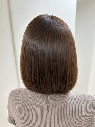 ミディアム 🎀縮毛矯正ツヤ髪 No1🎀まなのヘアスタイル