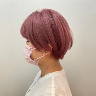 ショート カラー 片山美穂 心斎橋・なんばのヘアスタイル