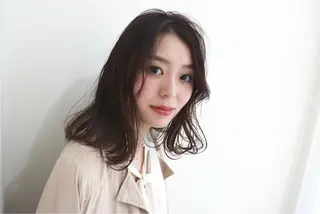 セミロング 過去一の柔髪ヘア 🌿einshairのヘアスタイル