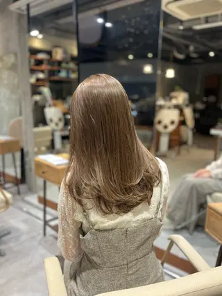 セミロング 相宮 優羽のヘアスタイル
