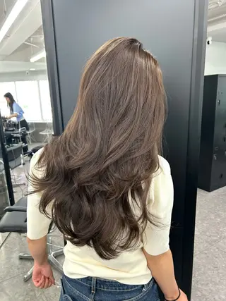 ミディアム カラー ハイトーンボブ /tasukuのヘアスタイル