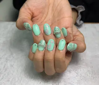 ネイル lucky nail 歌舞伎町のネイルデザイン