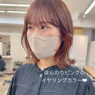 ミディアム カラー ✨️今だけ無料✨️ 鶴田みなみのヘアスタイル