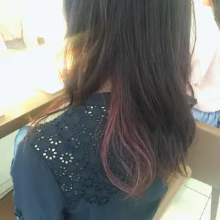 ロング カラー 大平 美沙のヘアスタイル