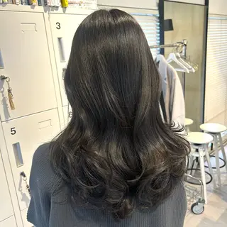 ロング カラー 安福 椎南のヘアスタイル