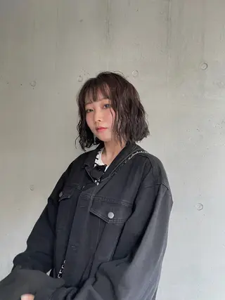 ショート パーマ 神戸美容室 マオのヘアスタイル