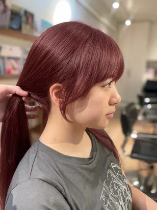 セミロング カラー PayPay対応 kaito🍫のヘアスタイル