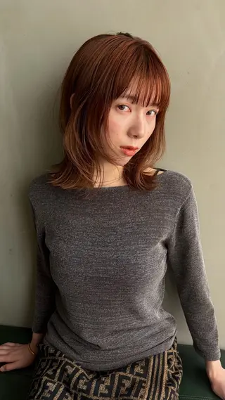 ショート カラー ショート/ボブ/ 心斎橋/宮脇美奈のヘアスタイル