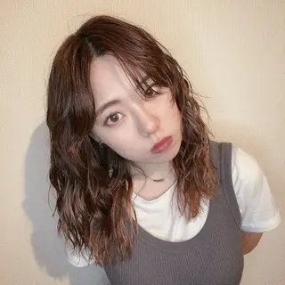 パーマ パーマ ‪・カット/ SARAのヘアスタイル