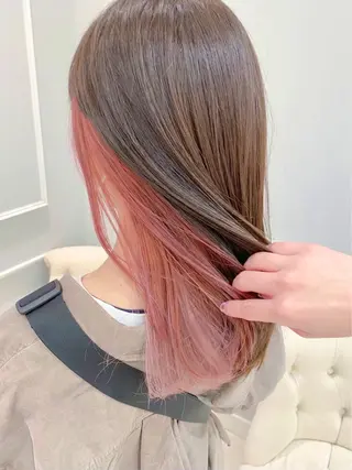 ミディアム 💜 市川 桃子 💜のヘアスタイル