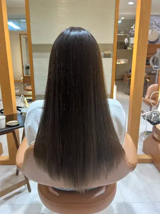 ロング カラー morio コトミのヘアスタイル