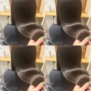 ロング カラー レイヤー/酸性 縮毛矯正🇰🇷早坂のヘアスタイル