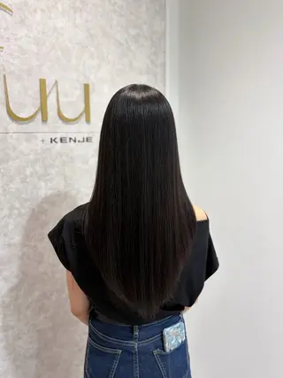 ロング SHION🍒ྀི/ ヘアメ/ピンクカラーのヘアスタイル