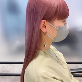 ロング カラー 韓国ヘア🇰🇷 トヨキトキコのヘアスタイル