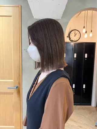 ミディアム カラー ダブル透明感カラー/ ロングカット/Rioのヘアスタイル