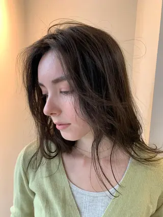 セミロング 似合わせ美容師 🌼 月菜 🌼のヘアスタイル