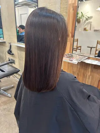 ミディアム momona english okのヘアスタイル