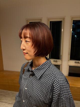 ショート パーマ/ 似合わせ/志賀のヘアスタイル