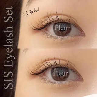 マツエク・マツパ Fleur フルールのマツエク・マツパデザイン
