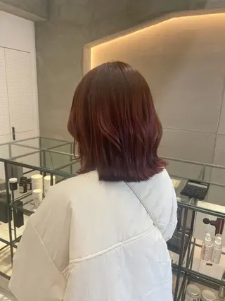 ミディアム カラー APOLLO♡ ＭＩＯのヘアスタイル