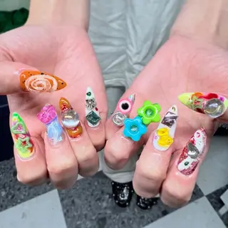 ネイル posa nail モエミのネイルデザイン