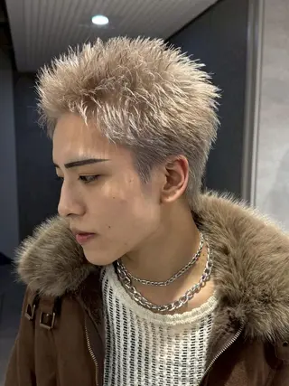 メンズ カラー 【技術モデル募集】 BLUCK 2ndのヘアスタイル
