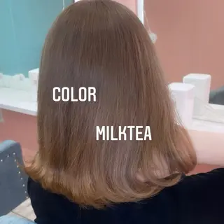 ショート カラー エクステ🩵ブリーチ 韓国ヘア🩵KAEのヘアスタイル