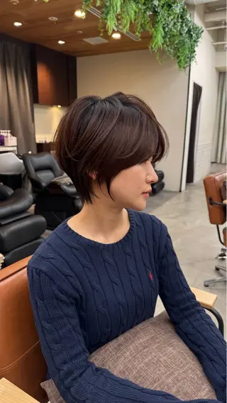 ショート パーマ お悩み解決ショート/ 似合わせカット/といのヘアスタイル