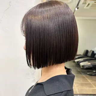 ショート カラー パーマ ショートボブ髪質改善 縮毛矯正のプロ山道潤のヘアスタイル