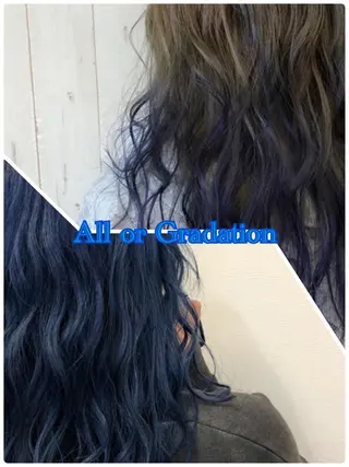 セミロング カラー メンズ ブリーチなしカラー/ 髪質改善 佐藤 豪のヘアスタイル