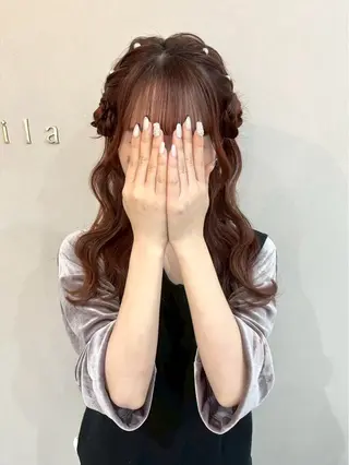 ヘアアレンジ Mila Chisaのヘアスタイル