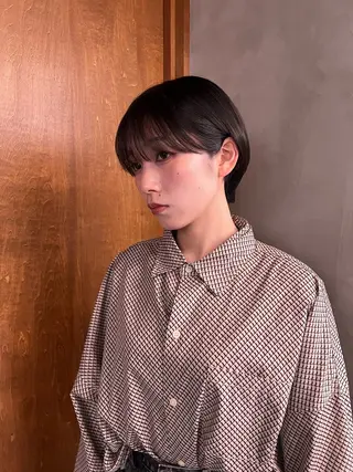 ショート 横浜カットモデル/ amiのヘアスタイル