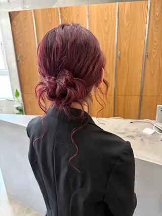 セミロング ヘアアレンジ yuuna/ レイヤーカット🎀のヘアスタイル