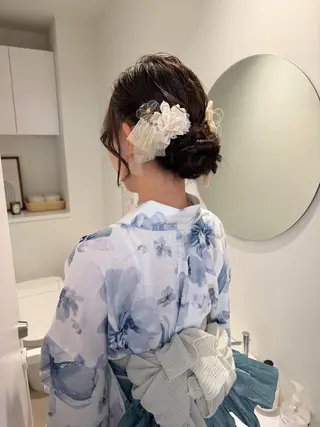 ヘアアレンジ アレンジ/ブラウン カラー HARU🕯のその他イメージ