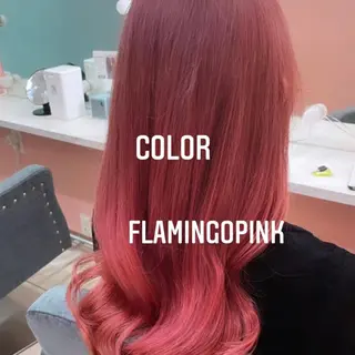 ロング カラー エクステ🩵ブリーチ 韓国ヘア🩵KAEのヘアスタイル