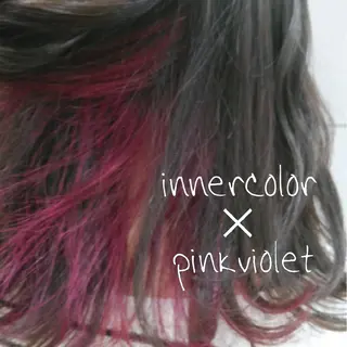 ミディアム カラー たき  あいみのヘアスタイル