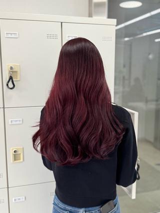 ロング カラー 🪽天神/うる艶 /トレンドヘア🪽のヘアスタイル
