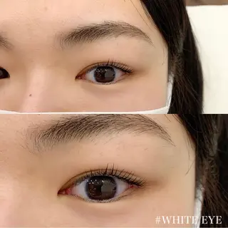 マツエク・マツパ WHITE EYE 🤍Mayukaのマツエク・マツパデザイン