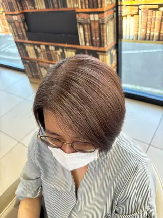 ショート 渡辺 美菜のヘアスタイル