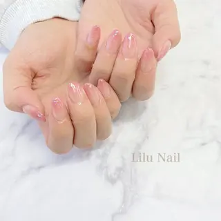 ネイル モチの良さ◉ フィルインネイル♡のネイルデザイン