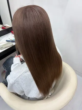 ロング カラー 新宿/ハイトーン/ シールエクステ 祐介のヘアスタイル