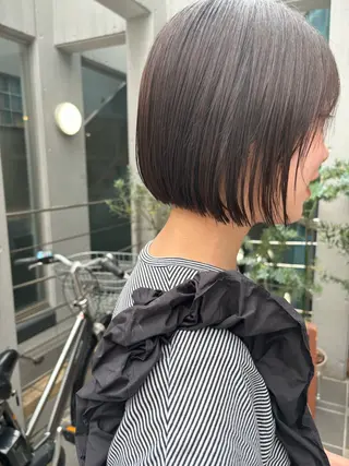 ショート 池田理紗/メンズ カット/ミニボブのヘアスタイル