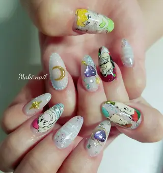 ネイル ・:*+.✳︎˚✧₊ MAKI NAILのネイルデザイン