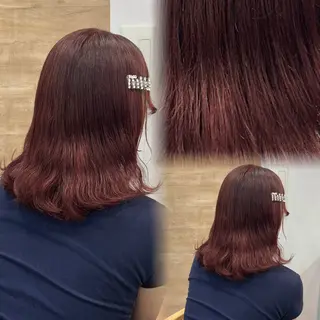 カラー 💖韓国カラー エクステmikotoのヘアスタイル