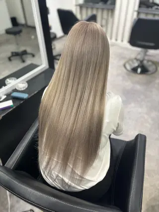 ロング Miku シールエクステのヘアスタイル