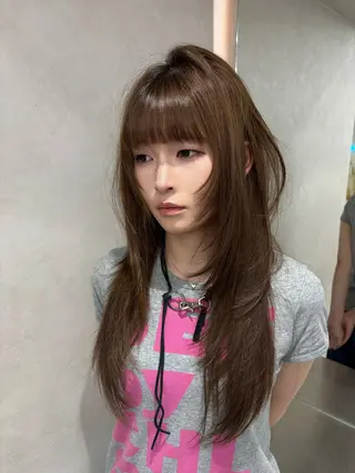 ロング Yuta✂︎ 韓国レイヤー🪽のヘアスタイル